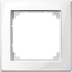 Schneider- Electric Schneider Electric afdekraam M-Smart 1-voudig Glanzend wit