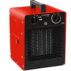 Trotec Keramische ventilatorkachel, 3 kW, tot 30 m², voor allergiepatiënten – TDS 20 C