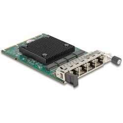 DeLOCK OCP 3.0 Card to 4 x RJ45 Gigabit LAN netwerkadapter