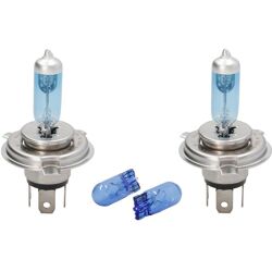 Lamp Halogeen PHILIPS H4 WhiteVision Ultra 12V/60/55W, 2 Stuk