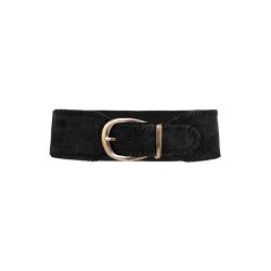 Jurkjes Stretchy Suede Riem Marcha Zwart