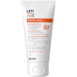 Leti at4 Atopic Skin Defense Facial Cream with SPF50 + 50mL SPF50