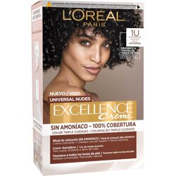 L'Oréal Paris Excellence Universal Nudes Permanent Color 1 un. 1U Universal Black