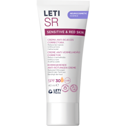 Leti sr Anti-Redness Corrective Cream Mineral SPF30 40mL Universal SPF30