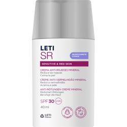 Leti sr Anti-Redness Corrective Cream Mineral SPF30 40mL No Color SPF30