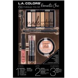 L.A. Colors Beauty Box Get the Look 6 Piece Makeup Kit 1 un. Romantic Chic