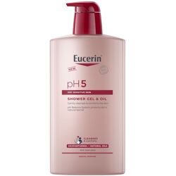 Eucerin pH5 Shower Gel and Oil for Dry Sensitive Skin 1000mL
