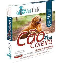 VetField Ectoparasitic Collar Plus Dog 1 un. Large (75cm) Expiration Date: 2026-03-29