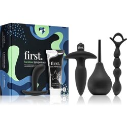 LoveBoxxx First Backdoor (S)Experience Starter set erotische speeltjes Black