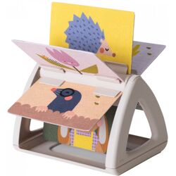 Taf Toys Tummy Time Spining Book Urban Garden draaiboekje 1 st