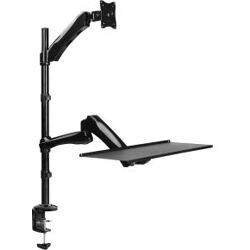 LogiLink BP0030 27 Klem Zwart flat panel bureau steun.