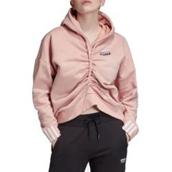 adidas Trainingsjack adidas Ruched Hoodie Roze