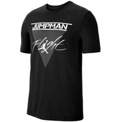 Nike T-shirt Jordan Flight Crew Zwart