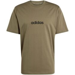 adidas T-shirt M Lin Sj T Olistr/Black Groen