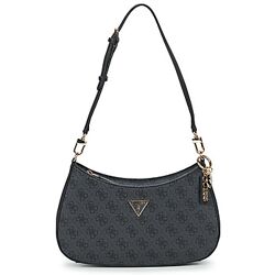 Guess Handtas met lang hengsel NOELLE TOP ZIP SHOULDER Zwart