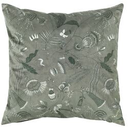 Broste Copenhagen Kussenshoezen BELL FLOWER Groen