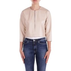 Liu Jo Leren jas CA5393E0624 Beige