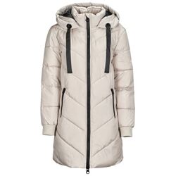 JDY Donsjas JDYSKYLAR PADDED HOOD JACKET OTW NOOS Beige