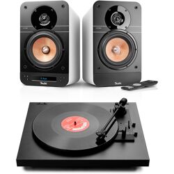 Teufel ULTIMA 25 ACTIVE + Pro-Ject A1.2 Wit/zwart