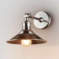 KS Verlichting Wandlamp Kensington Antiek Zilver