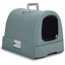 Curver Misty Blauw Eco-Friendly Kattenbak