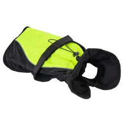 zooplus Exclusive 70 cm ruglengte Reflecterende Hondenjas Illume Nite Neon