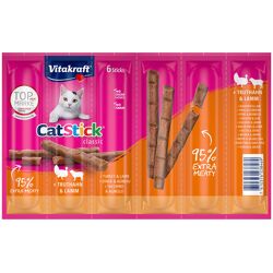 6x6g Cat Stick Kalkoen & Lam Vitakraft Kattensnacks