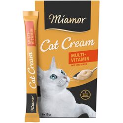 6x15g Cat Multi-Vitamine Crème Miamor Kattensnacks
