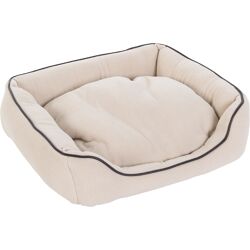 zooplus Exclusive Hondenmand Vanilla L50 x B45 x H15 cm Fleece