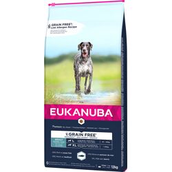 12 kg Grain Free Adult Large Breed Zalm Eukanuba Hondenvoer