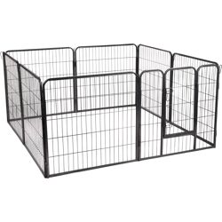 zooplus Exclusive Metalen Puppyren - 8 elementen à 80 x 80 cm